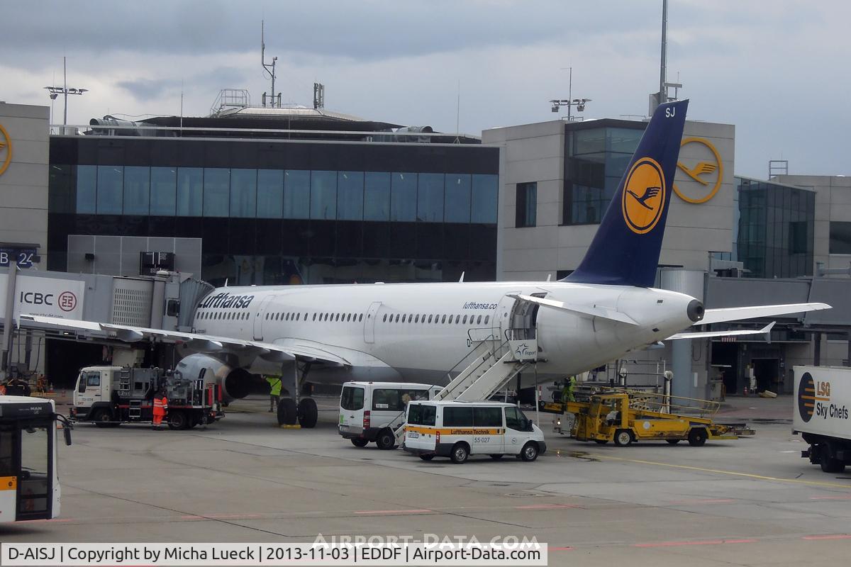 D-AISJ, 2008 Airbus A321-231 C/N 3360, At Frankfurt