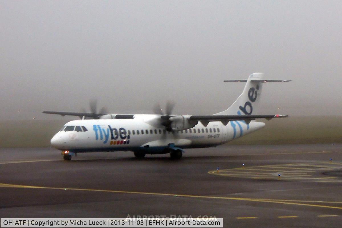 OH-ATF, 2007 ATR 72-212A C/N 744, Foggy day at Vantaa