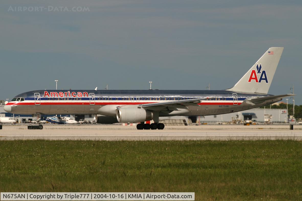 N675AN, 1998 Boeing 757-223 C/N 29425, American Airlines