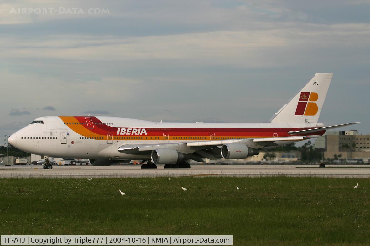 TF-ATJ, Boeing 747-341 C/N 24108, Iberia