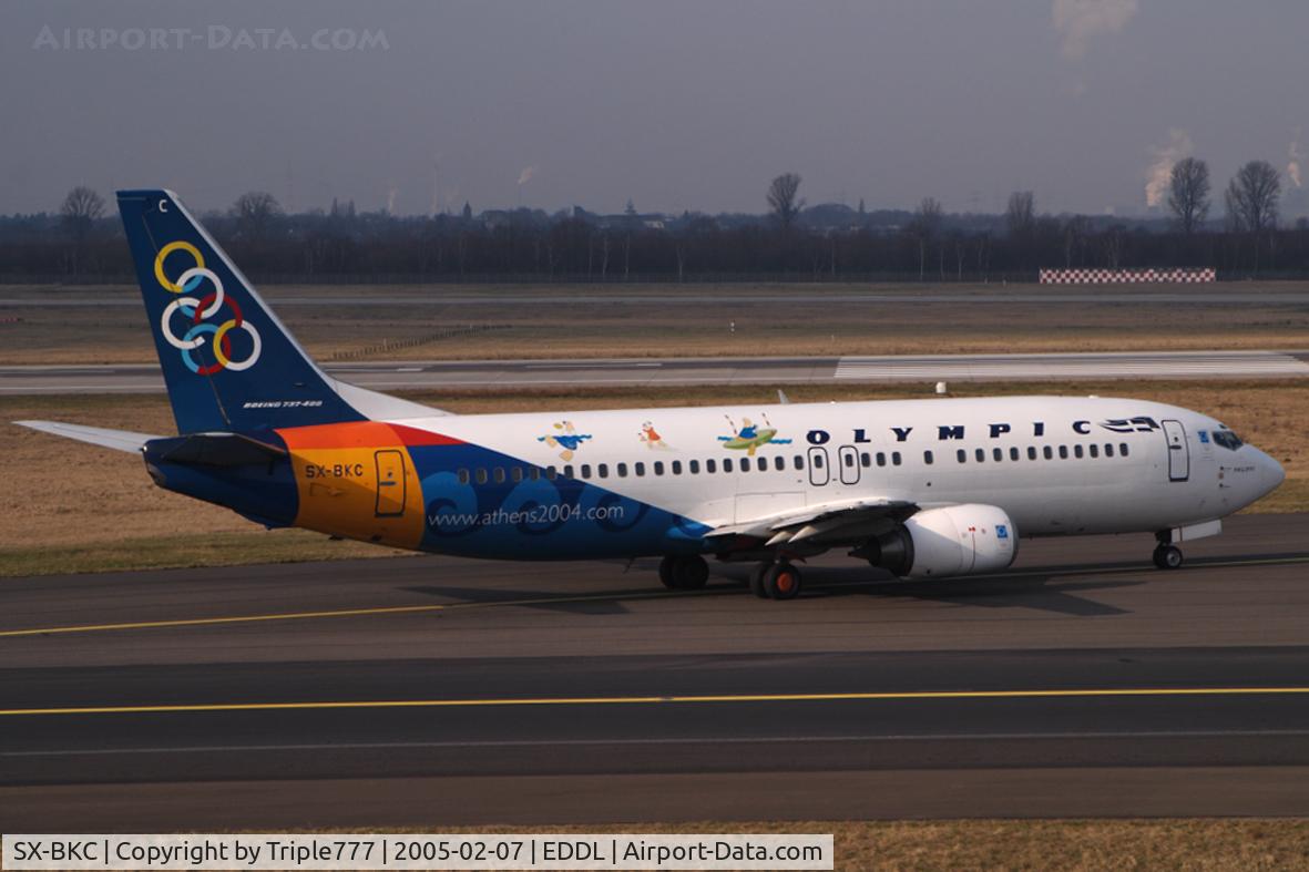 SX-BKC, 1991 Boeing 737-484 C/N 25361, Olympic Airways (Olympic Games)