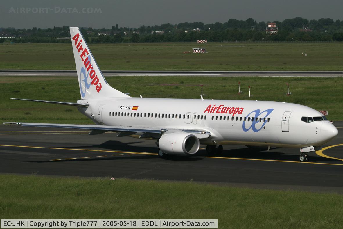 EC-JHK, 2005 Boeing 737-85P C/N 33975, Air Europa