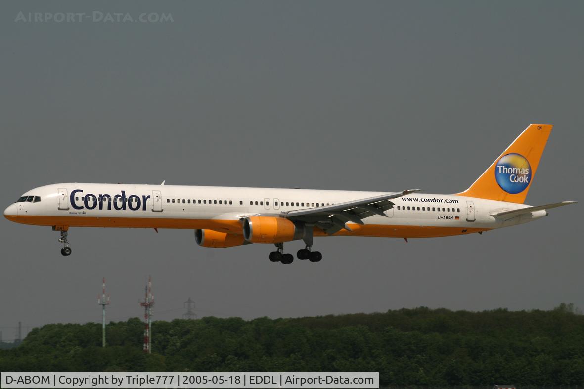 D-ABOM, 2000 Boeing 757-330 C/N 29022, Condor