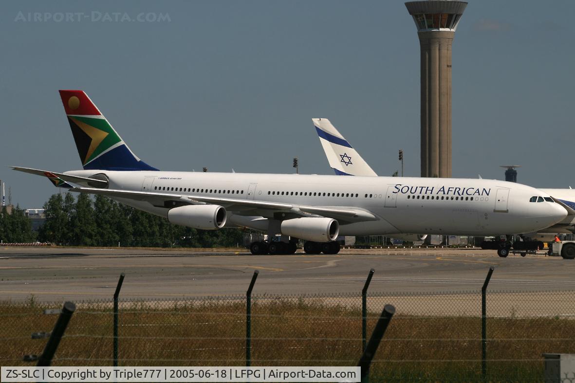 ZS-SLC, 1993 Airbus A340-211 C/N 018, SAA