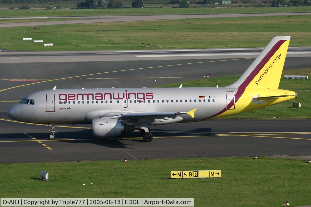 D-AILI, 1997 Airbus A319-114 C/N 651, germanwings