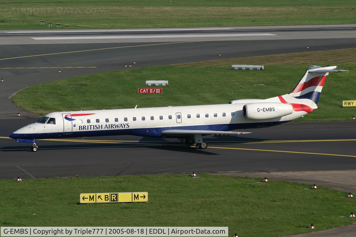 G-EMBS, 2000 Embraer EMB-145EU (ERJ-145EU) C/N 145357, British Airways