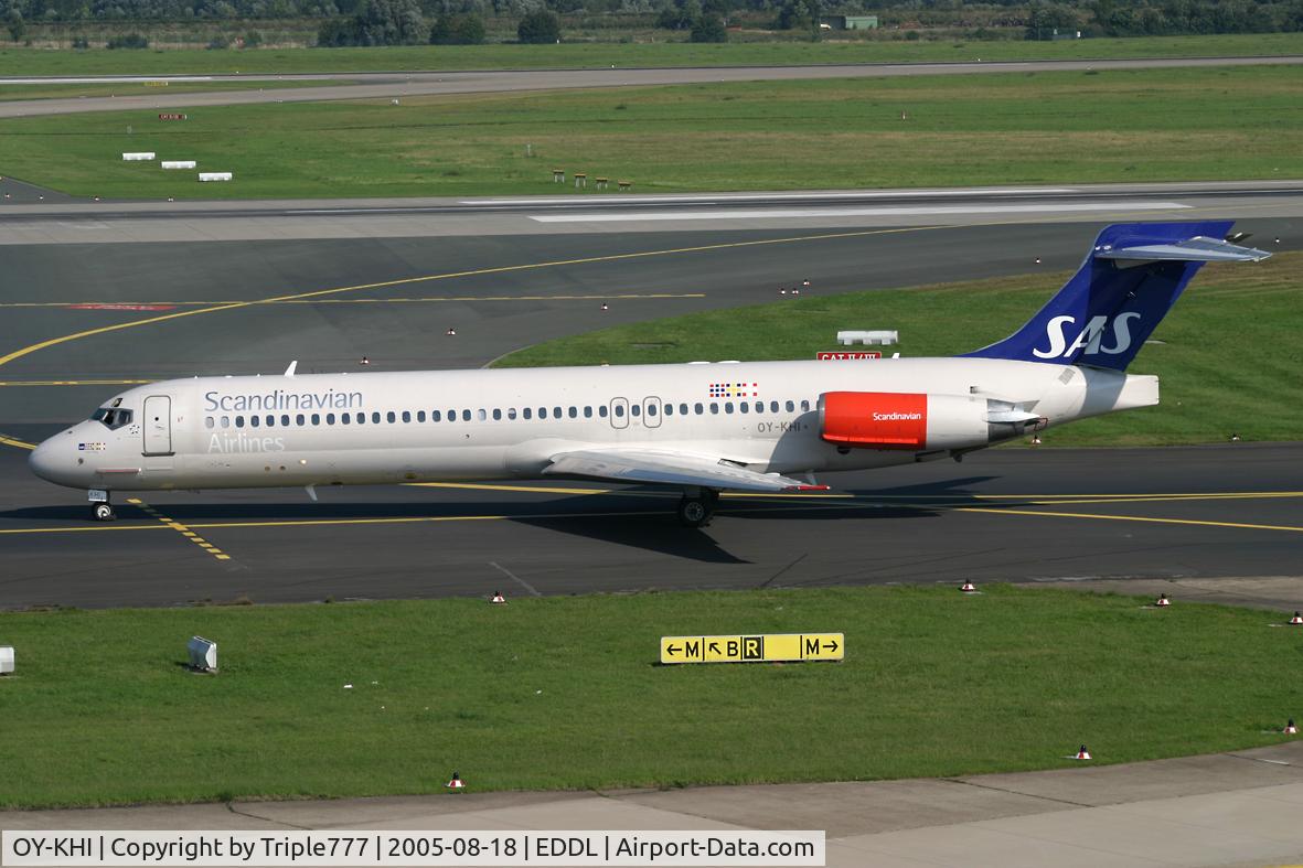 OY-KHI, 1988 McDonnell Douglas MD-87 (DC-9-87) C/N 49614, SAS
