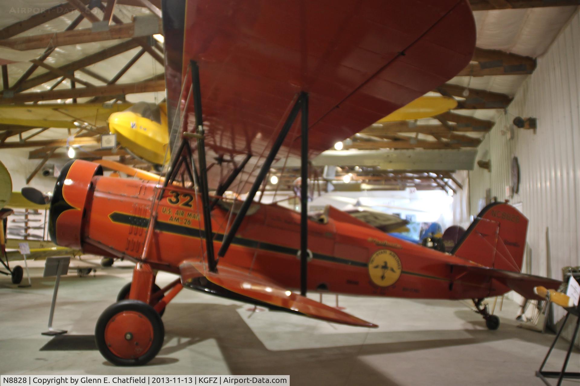 N8828, 1929 Stearman C3-R C/N 5001, At the Iowa Aviation Museum