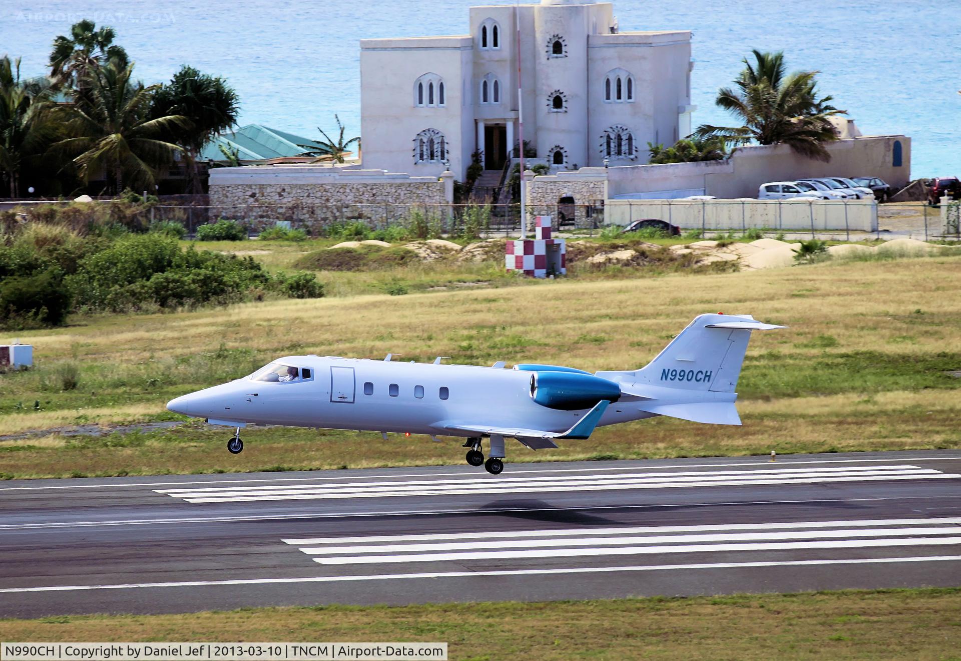 N990CH, 1988 Learjet 55C C/N 55C-136, N990CH