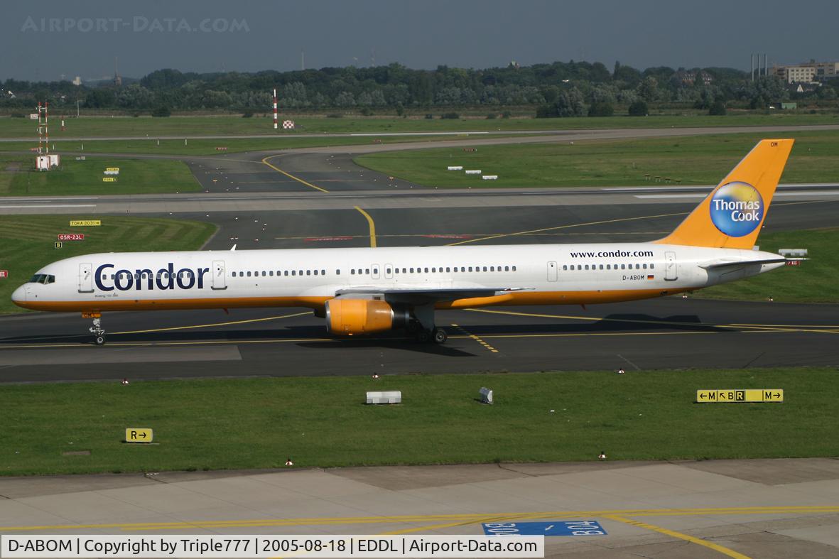 D-ABOM, 2000 Boeing 757-330 C/N 29022, Condor