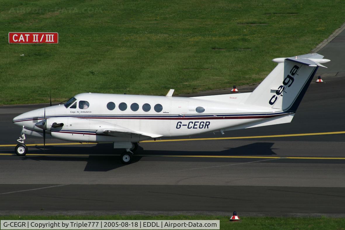 G-CEGR, 1978 Beech 200 Super King Air C/N BB-351, Cega Air Ambulance