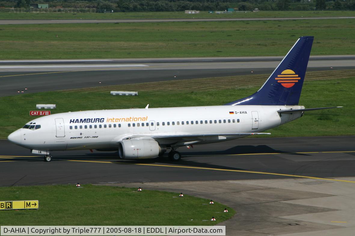 D-AHIA, 1999 Boeing 737-73S C/N 29082, Hamburg International