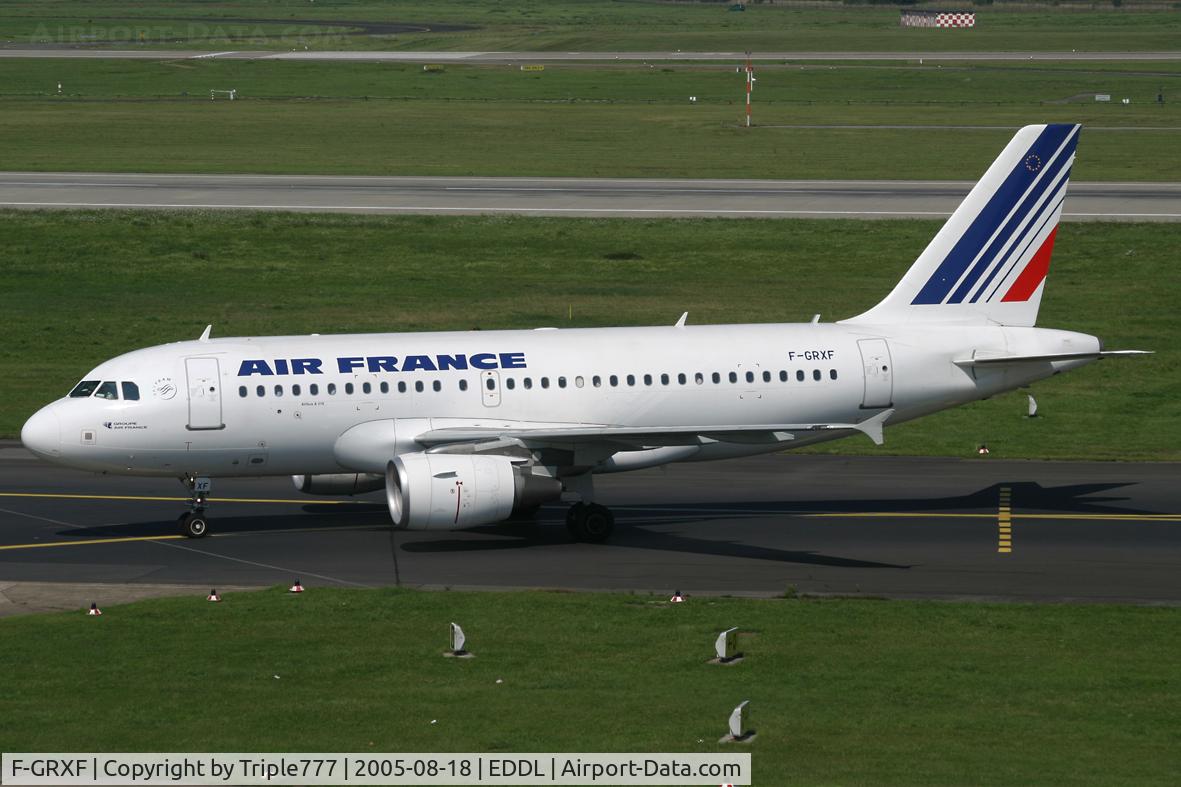 F-GRXF, 2003 Airbus A319-111 C/N 1938, Air France