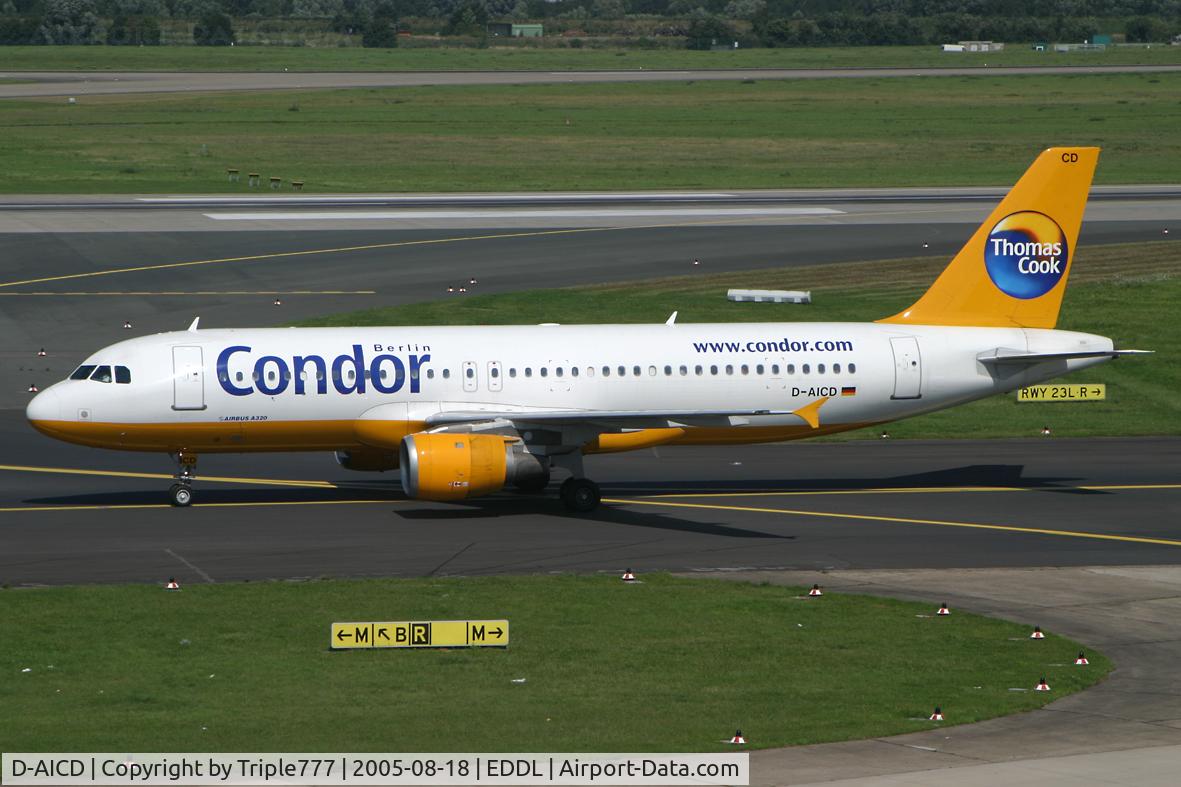 D-AICD, 1998 Airbus A320-212 C/N 0884, Condor