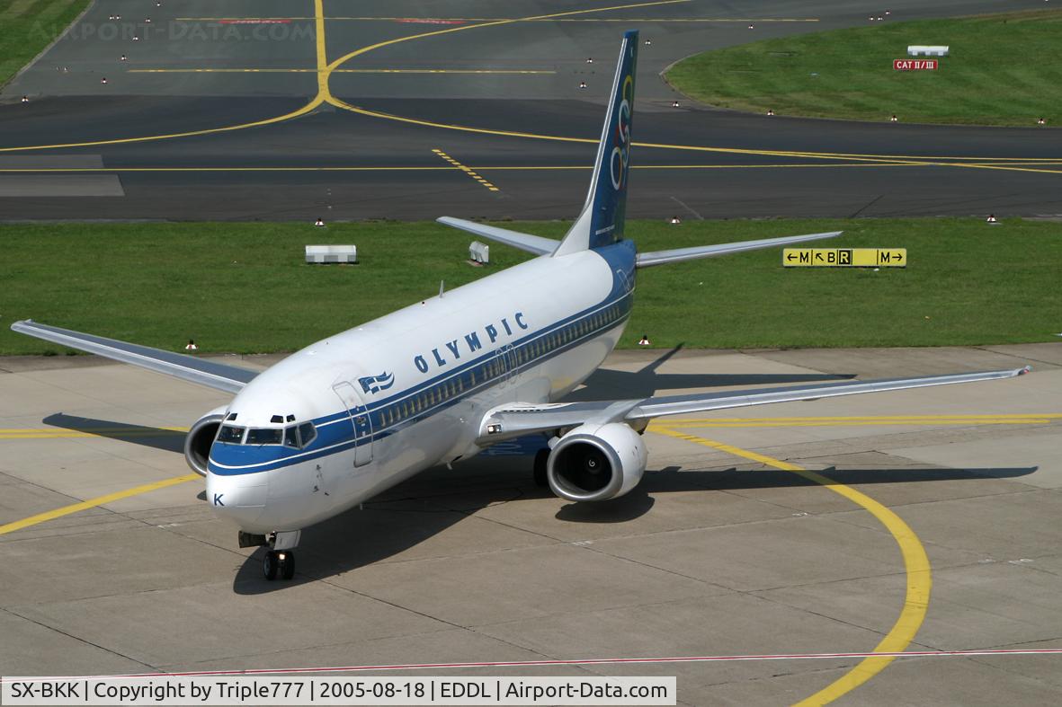 SX-BKK, 1991 Boeing 737-4Q8 C/N 25371, Olympic Airways