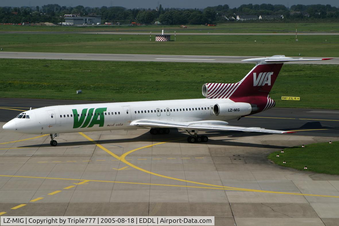 LZ-MIG, 1990 Tupolev Tu-154M C/N 90A840, VIA