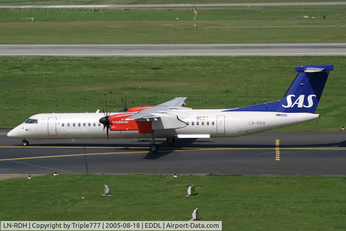 LN-RDH, 2000 De Havilland Canada DHC-8-402Q Dash 8 C/N 4023, SAS