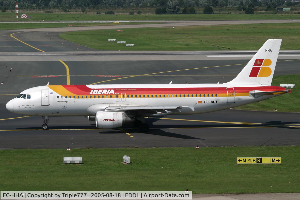 EC-HHA, 2000 Airbus A320-214 C/N 1221, Iberia