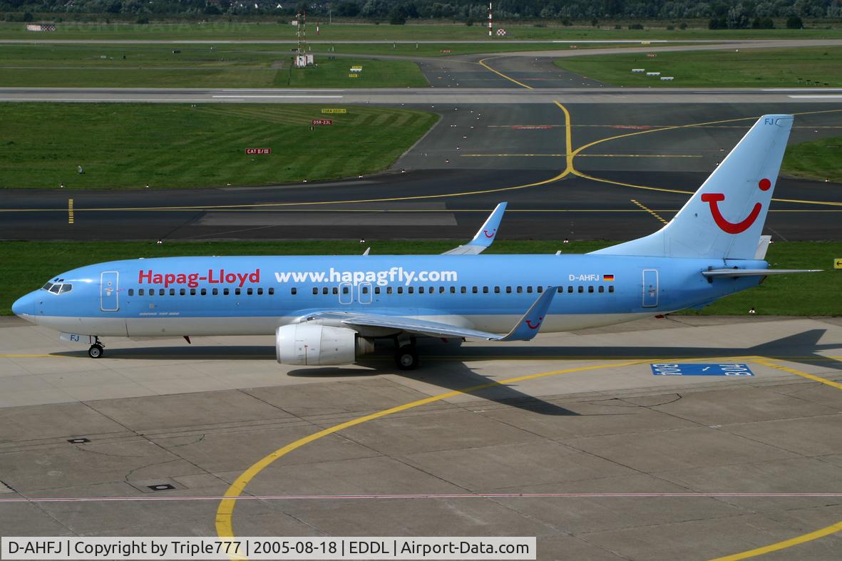 D-AHFJ, 1999 Boeing 737-8K5 C/N 27990, Hapag Lloyd