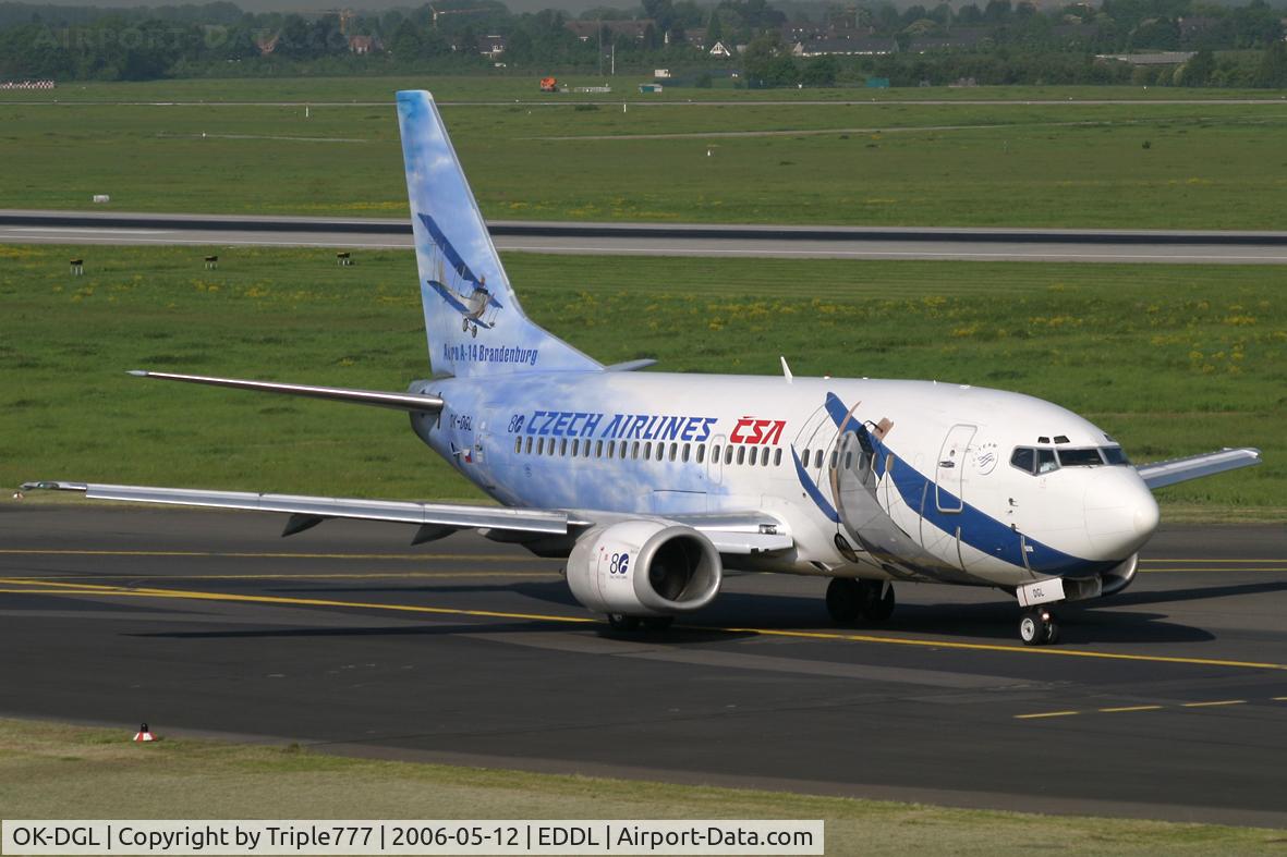 OK-DGL, 1998 Boeing 737-55S C/N 28472, CSA Czech Airlines (Brandenburg colours)