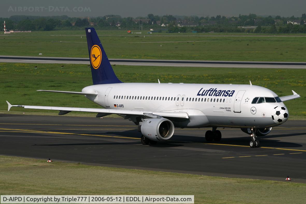D-AIPD, 1989 Airbus A320-211 C/N 0072, Lufthansa