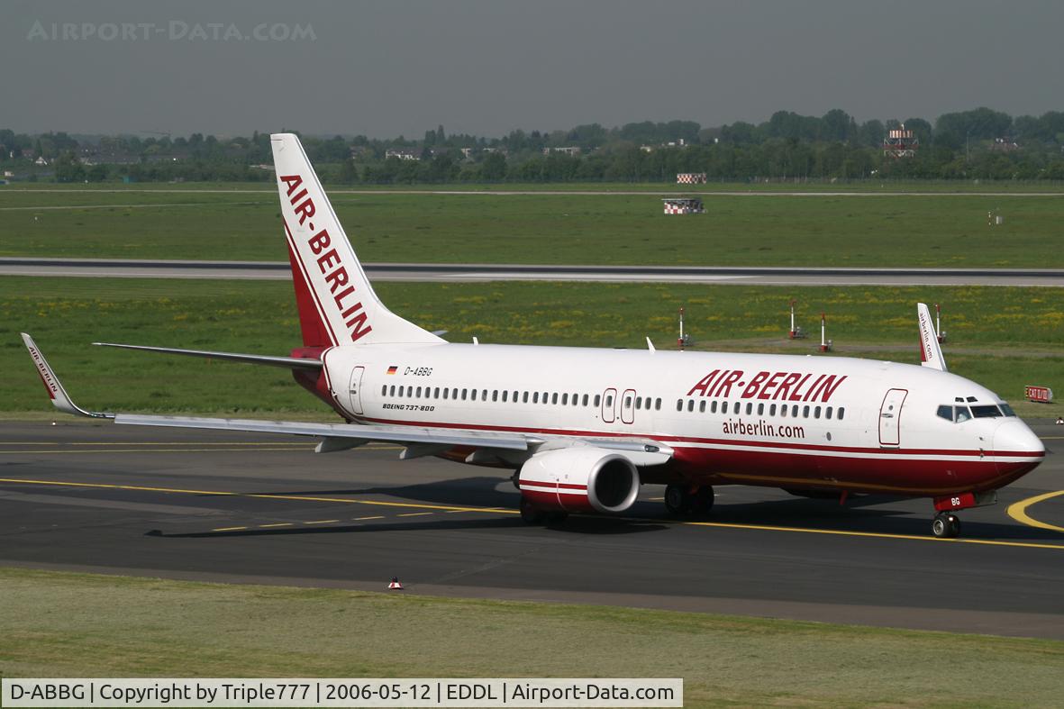D-ABBG, 2002 Boeing 737-86J C/N 32918, Air Berlin