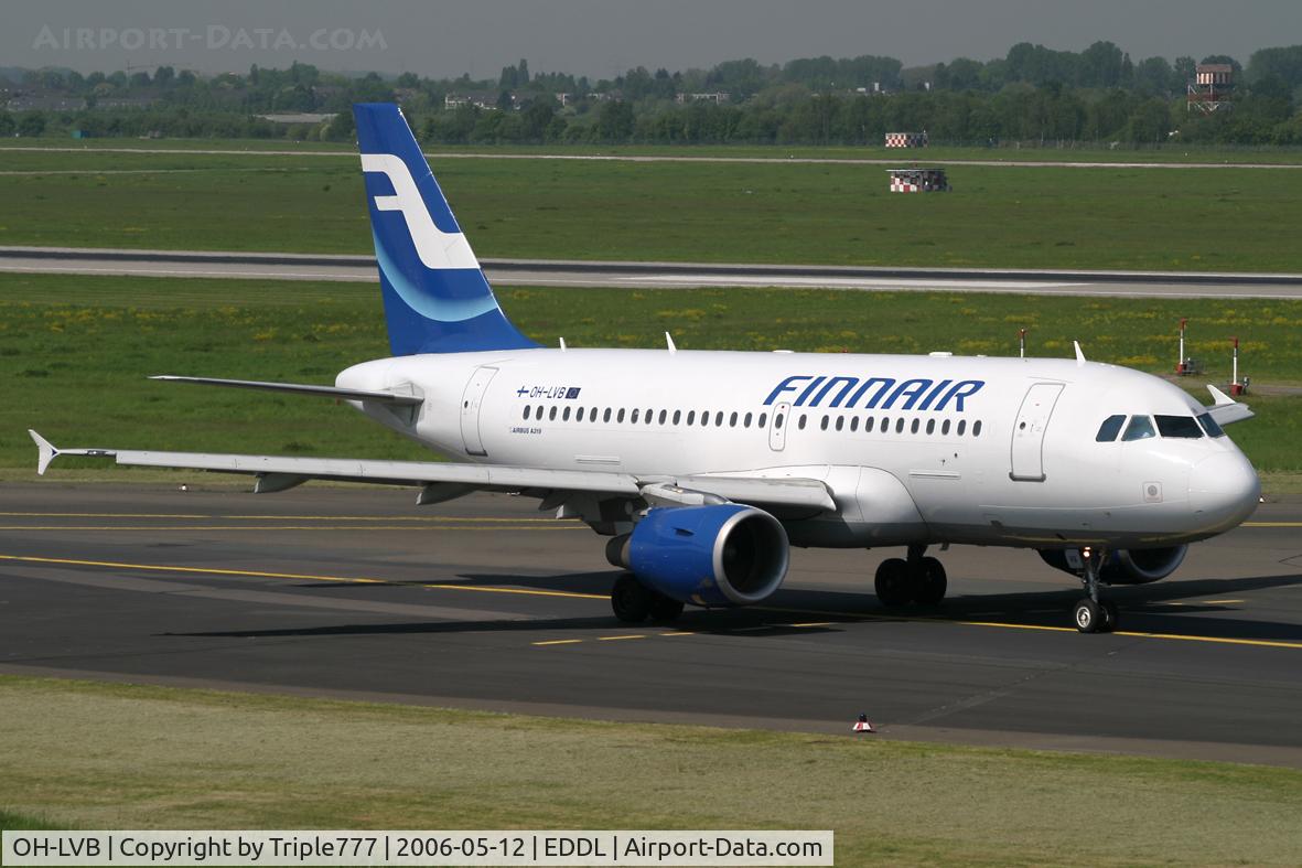 OH-LVB, 1999 Airbus A319-112 C/N 1107, Finnair