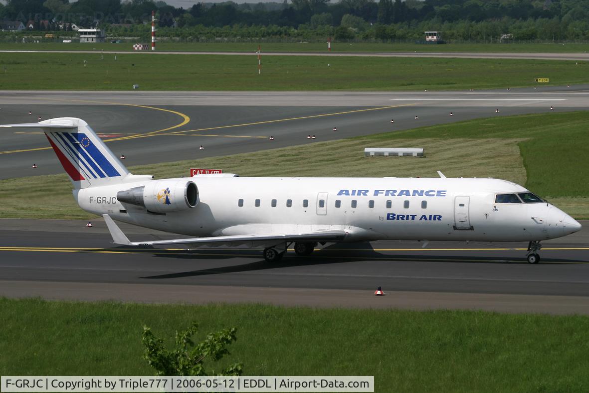 F-GRJC, 1995 Canadair CRJ-100PF (CL-600-2B19) C/N 7085, Air France