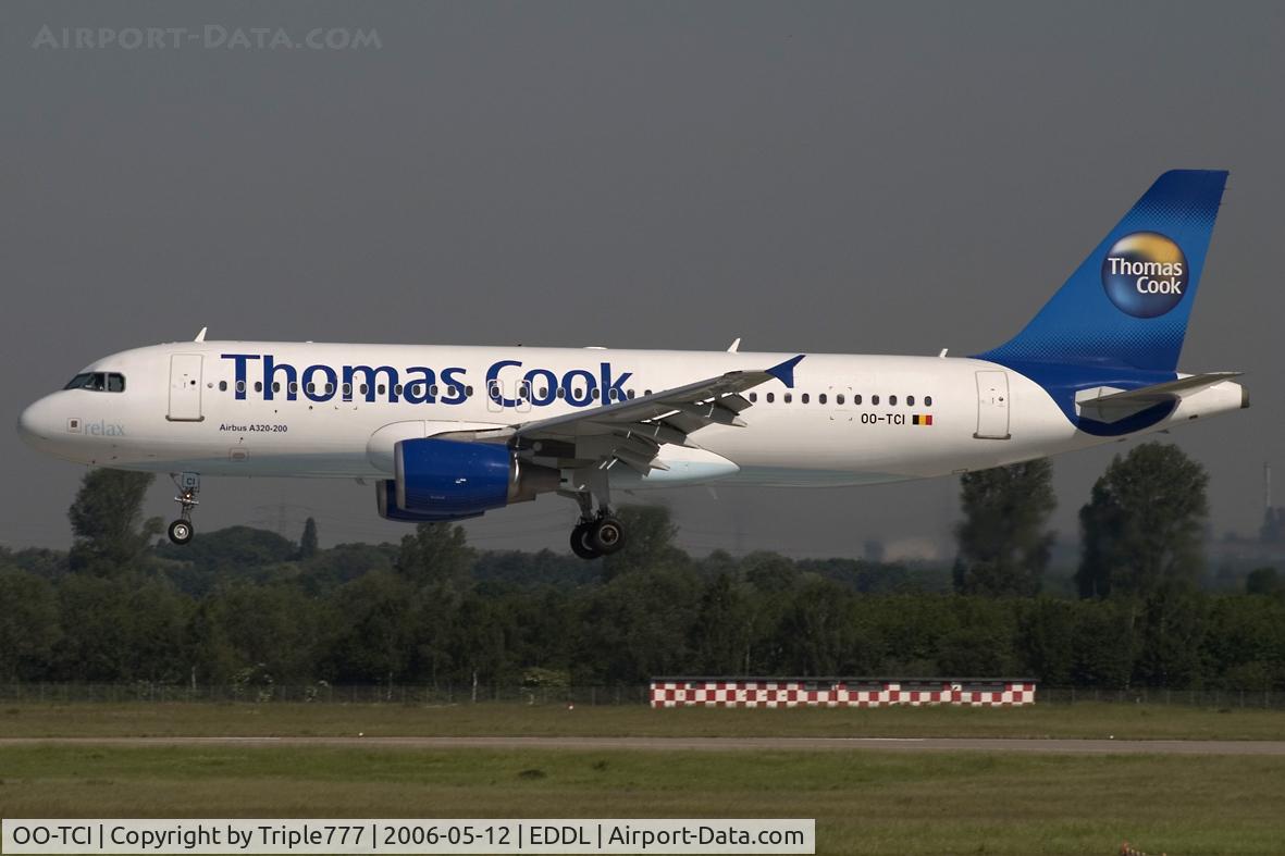 OO-TCI, 2003 Airbus A320-214 C/N 1975, Thomas Cook