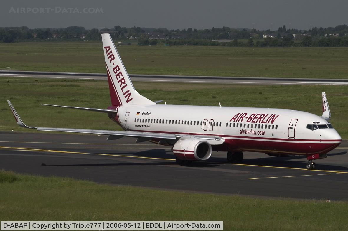 D-ABAP, 1998 Boeing 737-86J C/N 28070, Air Berlin