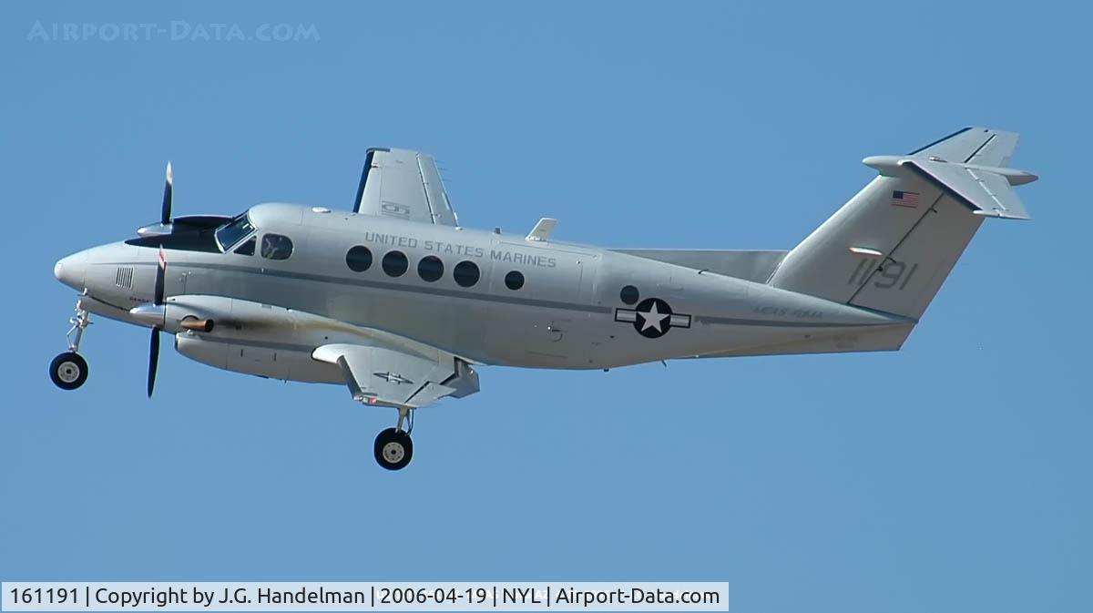 161191, Beech UC-12B Huron C/N BJ-7, On base leg.