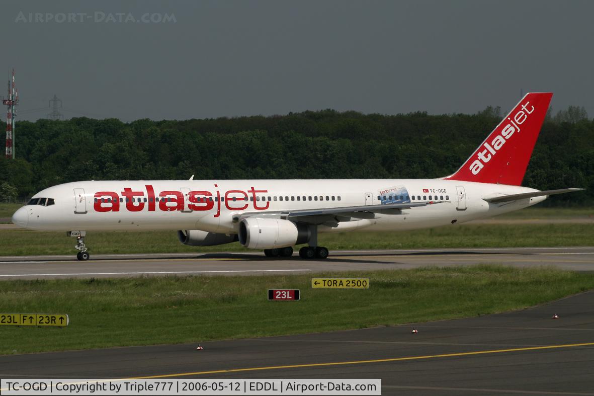 TC-OGD, 1988 Boeing 757-2G5 C/N 24176, Atlasjet