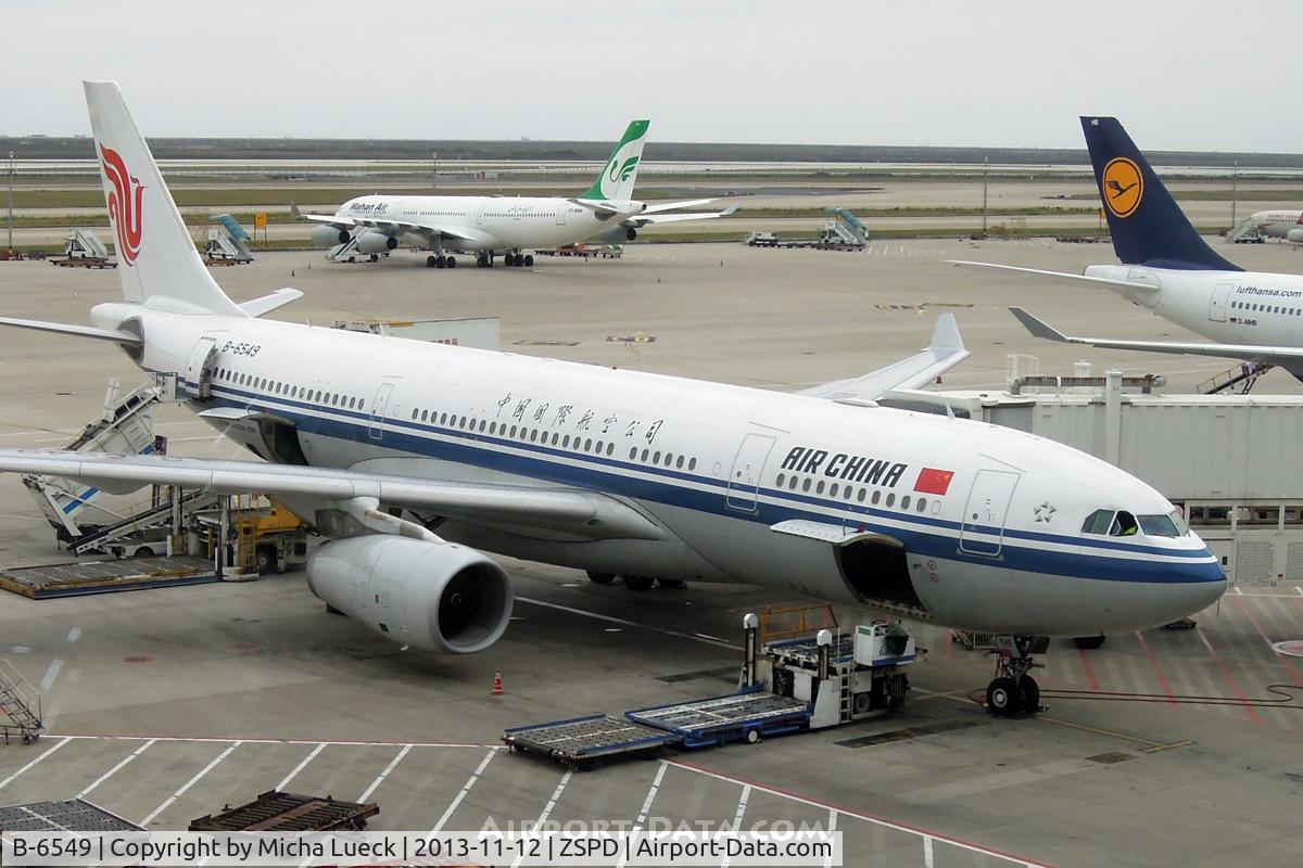 B-6549, 2012 Airbus A330-243 C/N 1330, At Pu Dong