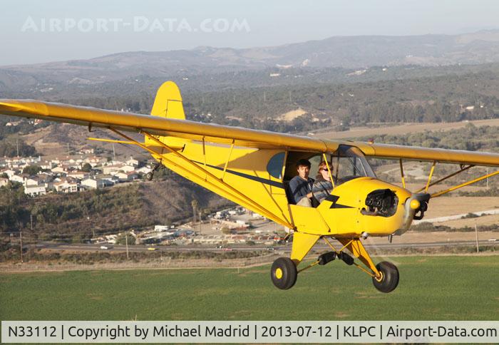 N33112, 1940 Piper J3C-65 Cub Cub C/N 5830, At West Coast Piper Cub Fly-in 2013 Lompoc Calif