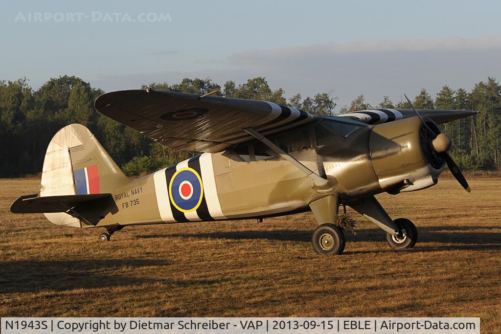 N1943S, 1943 Stinson V77 Reliant C/N 77-463, Stinson V77