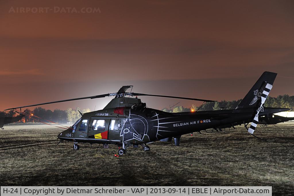H-24, Agusta A-109BA C/N 0324, Belgium Air Force Agusta A109