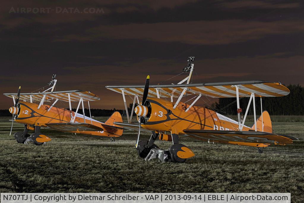 N707TJ, 1943 Boeing A75N1(PT17) C/N 75-950, Boeing PT17