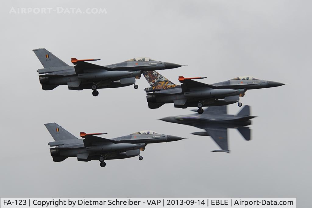 FA-123, SABCA F-16AM Fighting Falcon C/N 6H-123, Belgium Air Force F16