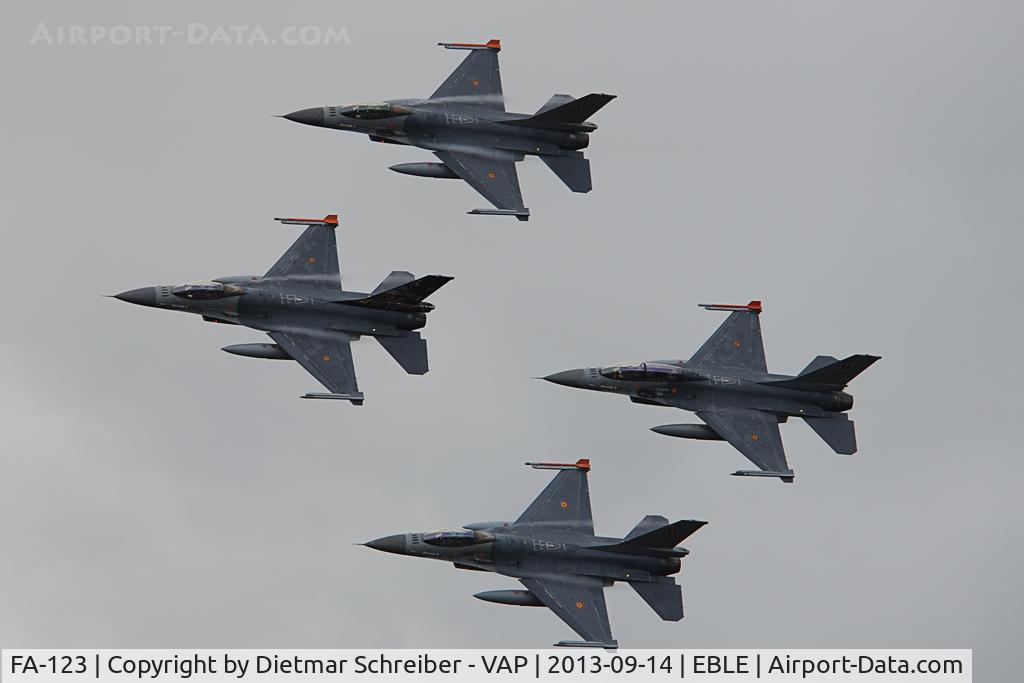 FA-123, SABCA F-16AM Fighting Falcon C/N 6H-123, Belgium Air Force F16