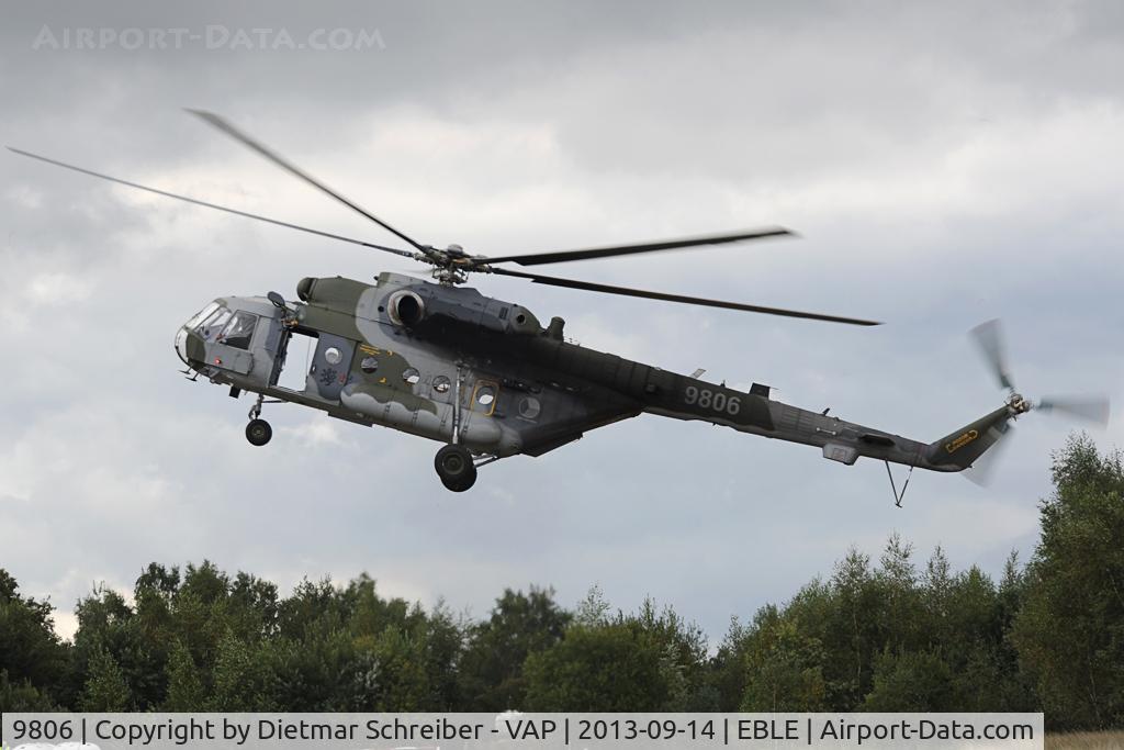 9806, Mil Mi-171Sh Hip C/N 59489619806, Czech Air Force Mil Mi17
