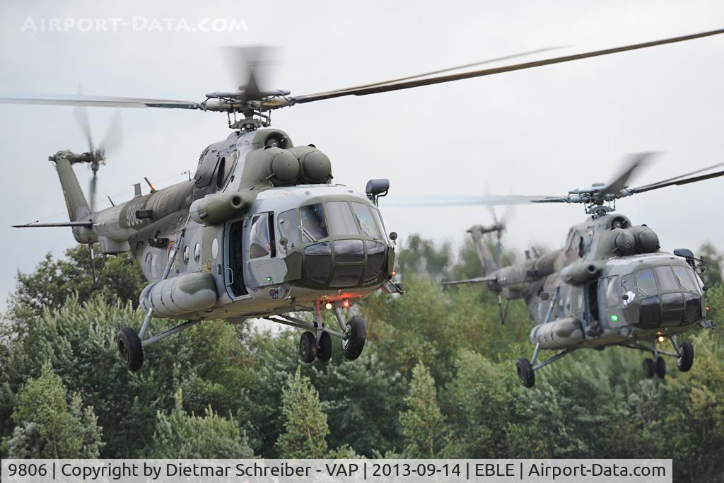 9806, Mil Mi-171Sh Hip C/N 59489619806, Czech Air Force Mil Mi17