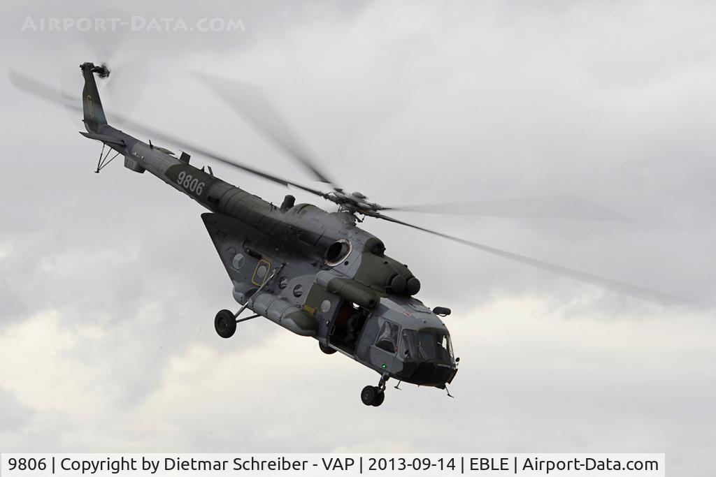 9806, Mil Mi-171Sh Hip C/N 59489619806, Czech Air Force Mil Mi17