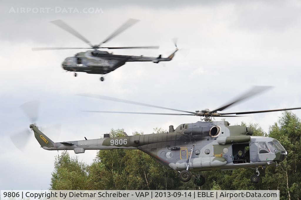 9806, Mil Mi-171Sh Hip C/N 59489619806, Czech Air Force Mil Mi17