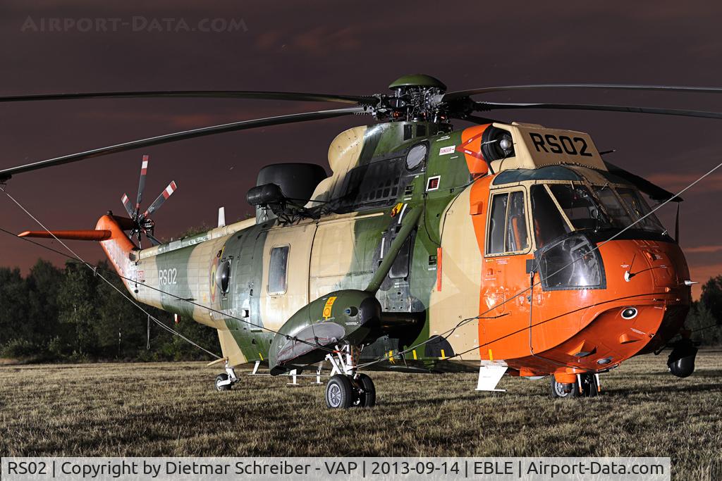 RS02, 1976 Westland Sea King Mk.48 C/N WA832, Belgium Air Force Westland Seaking