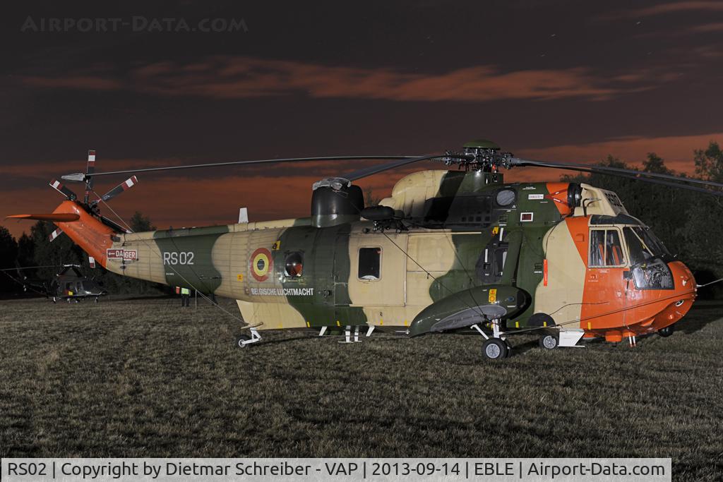 RS02, 1976 Westland Sea King Mk.48 C/N WA832, Belgium Air Force Westland Seaking