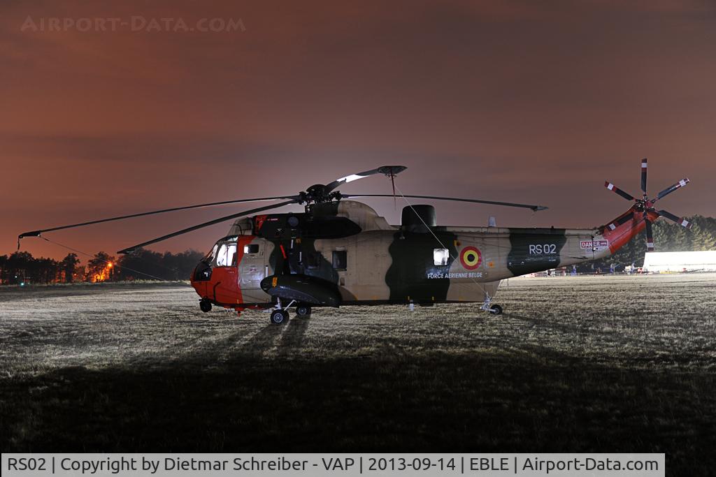 RS02, 1976 Westland Sea King Mk.48 C/N WA832, Belgium Air Force Westland Seaking
