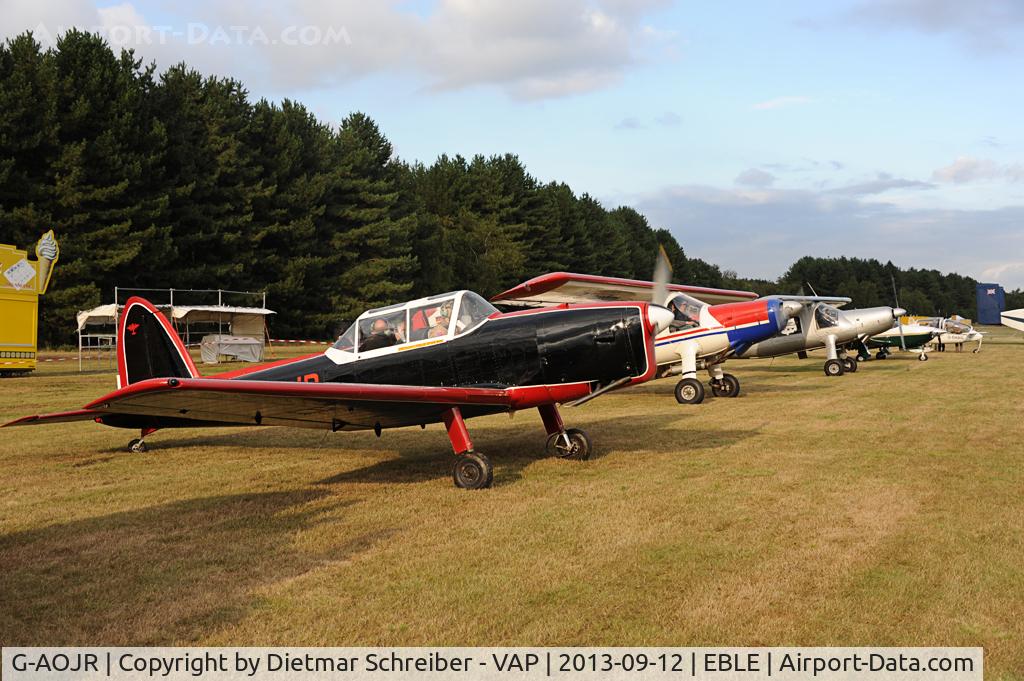 G-AOJR, 1950 De Havilland DHC-1 Chipmunk T.10 C/N C1/0205, Dash 1 Chipmunk