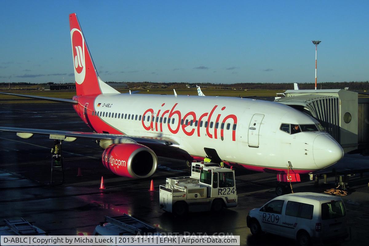 D-ABLC, 2008 Boeing 737-76J C/N 36116, At Vantaa