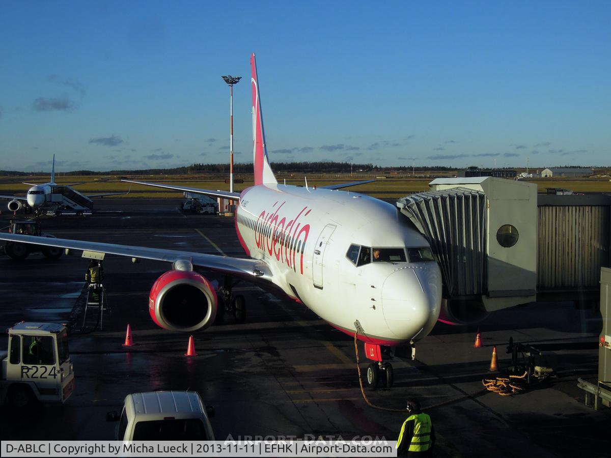 D-ABLC, 2008 Boeing 737-76J C/N 36116, At Vantaa