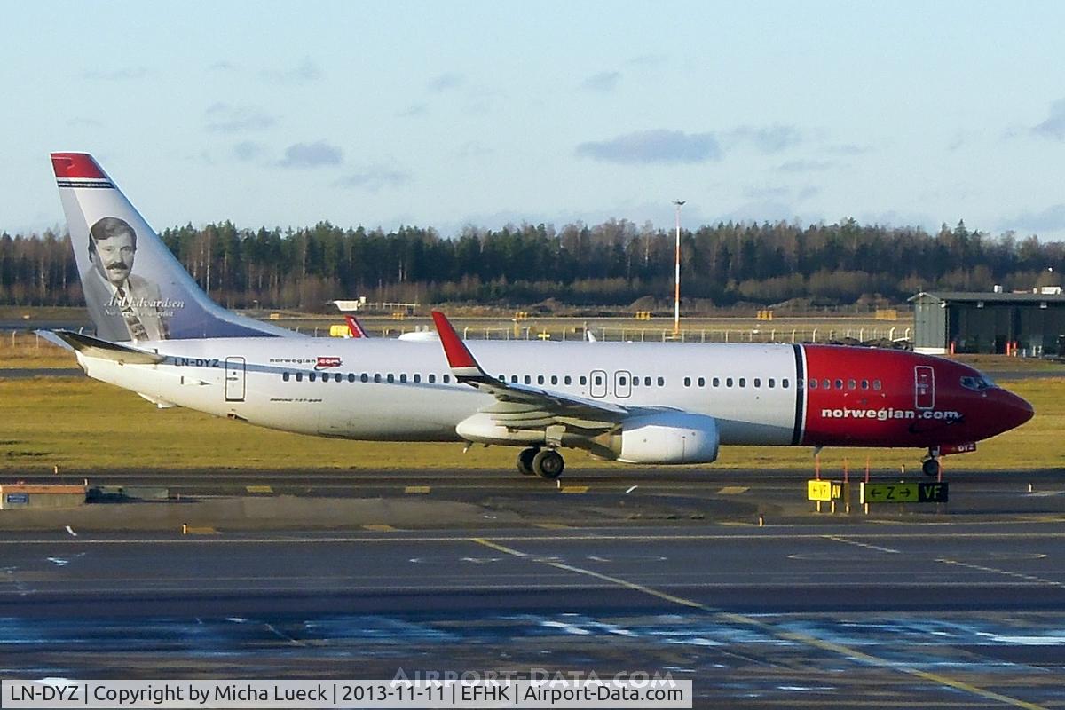 LN-DYZ, 2012 Boeing 737-8JP C/N 39013, At Vantaa